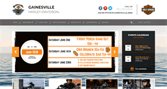 Desktop Screenshot of gainesvilleharley.com